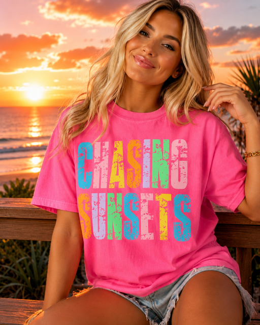 Chasing Sunsets Tee