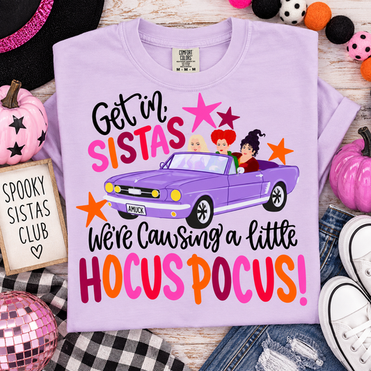 Hocus Pocus Sistas Graphic Tee