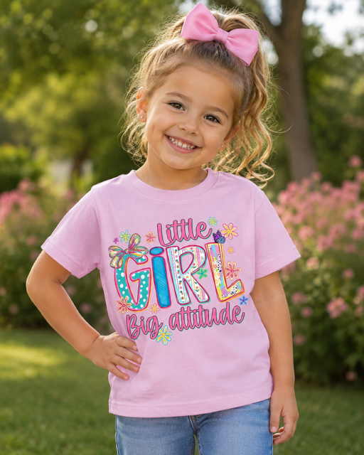 Little Girl Big Attitude Infant/Toddler Tee