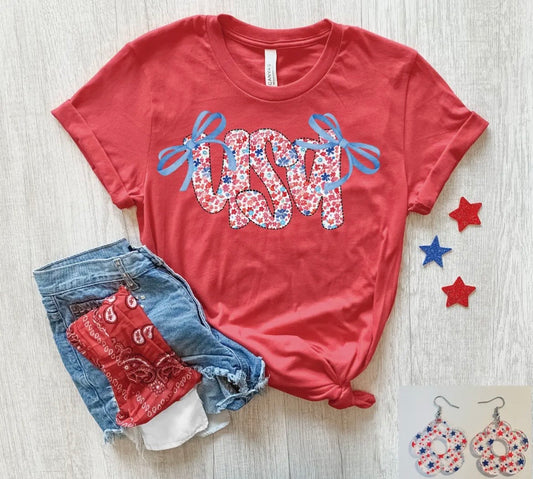 USA Coquette Tee