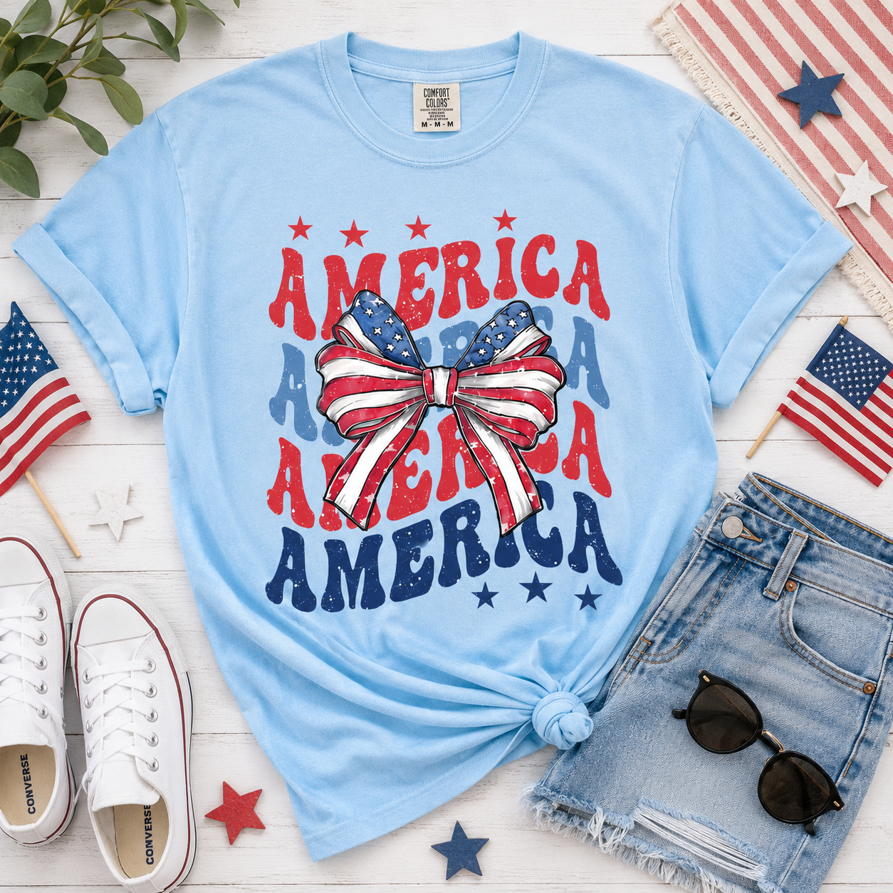 American Coquette Bow Tee