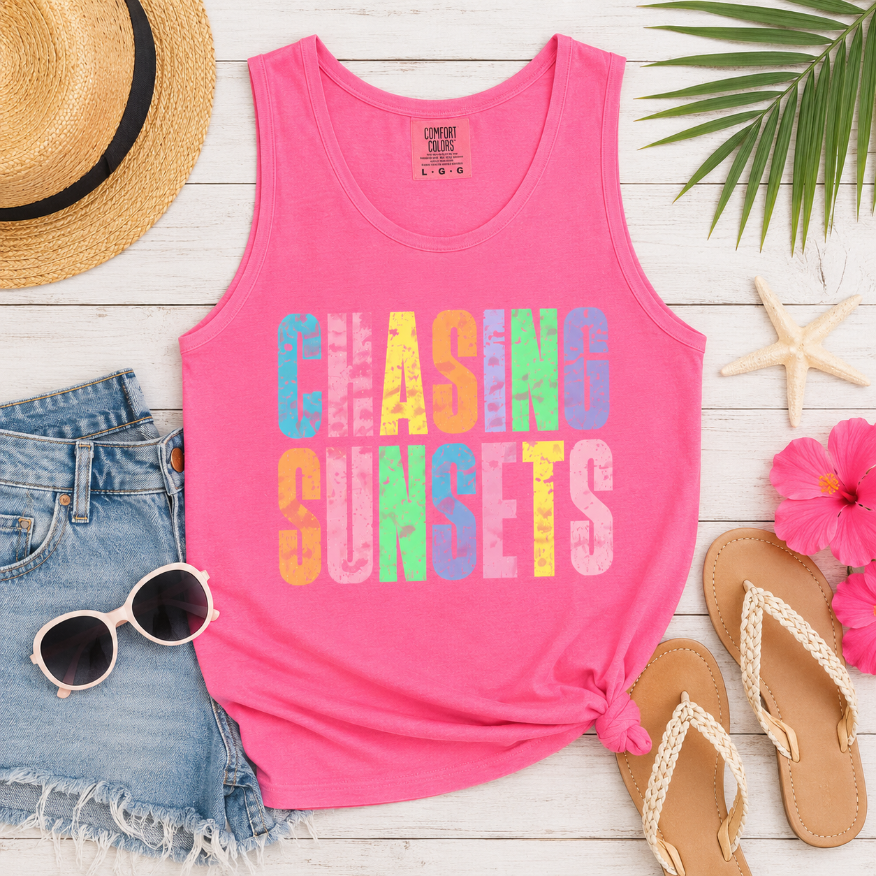 Chasing Sunsets Tank