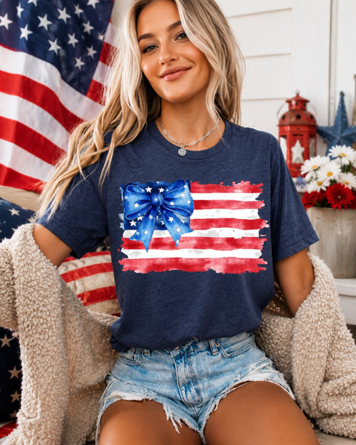 Coquette USA Flag Tee
