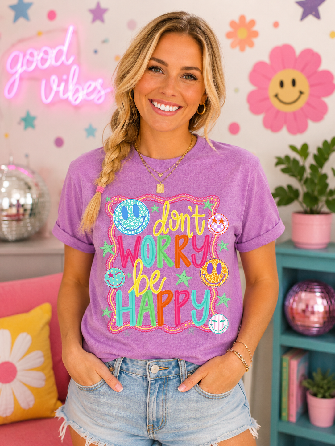 Don't Worry Be Happy Tee