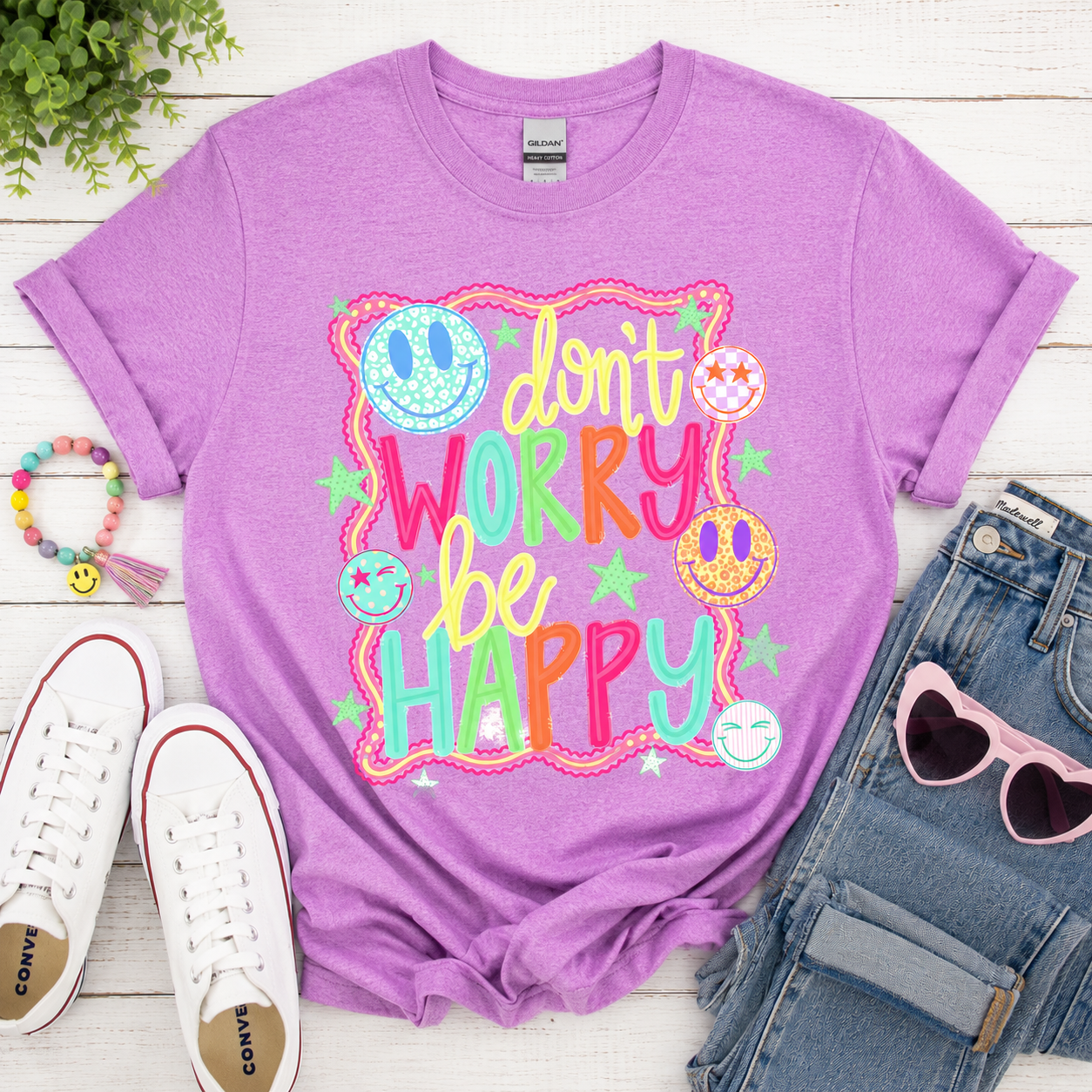 Don't Worry Be Happy Tee