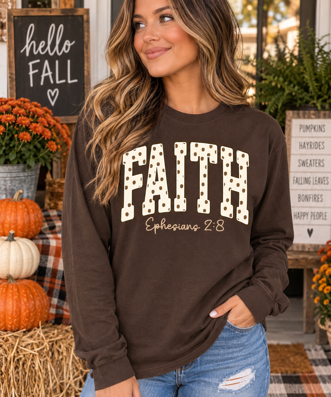 Faith Ephesians 2:8  Graphic Tee/Sweatshirt