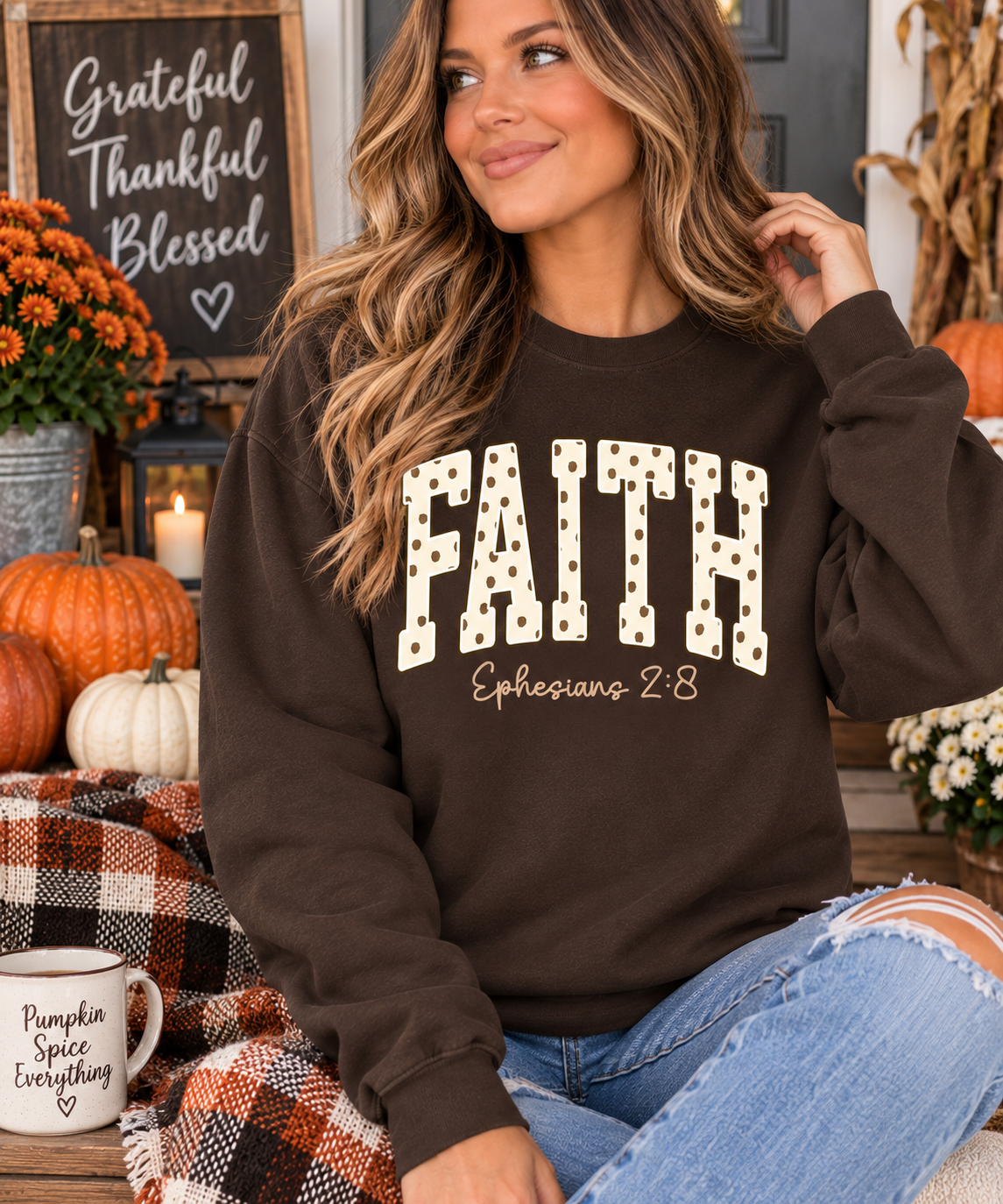 Faith Ephesians 2:8  Graphic Tee/Sweatshirt