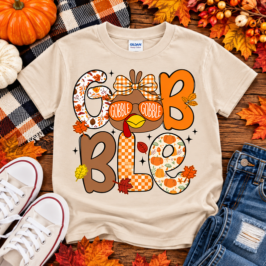 GOBBLE Girl Graphic Tee