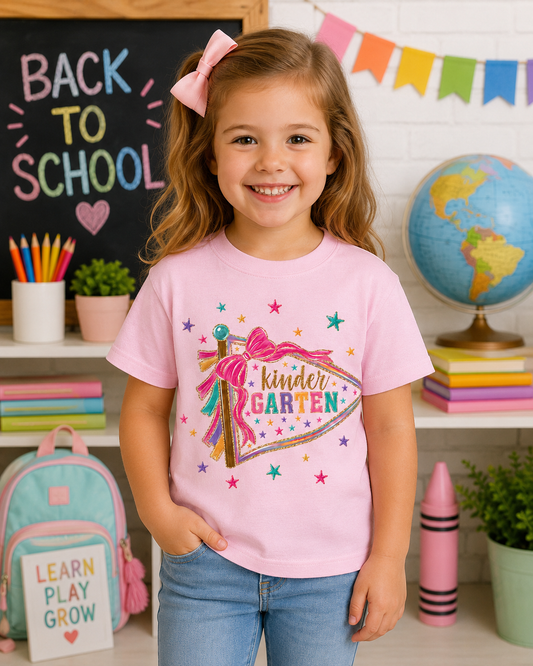 Back to School Pennant Tee (Pre-K through 4th Grade)