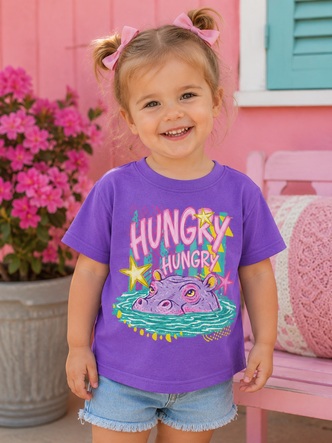 Hungry Hippo Toddler Tee