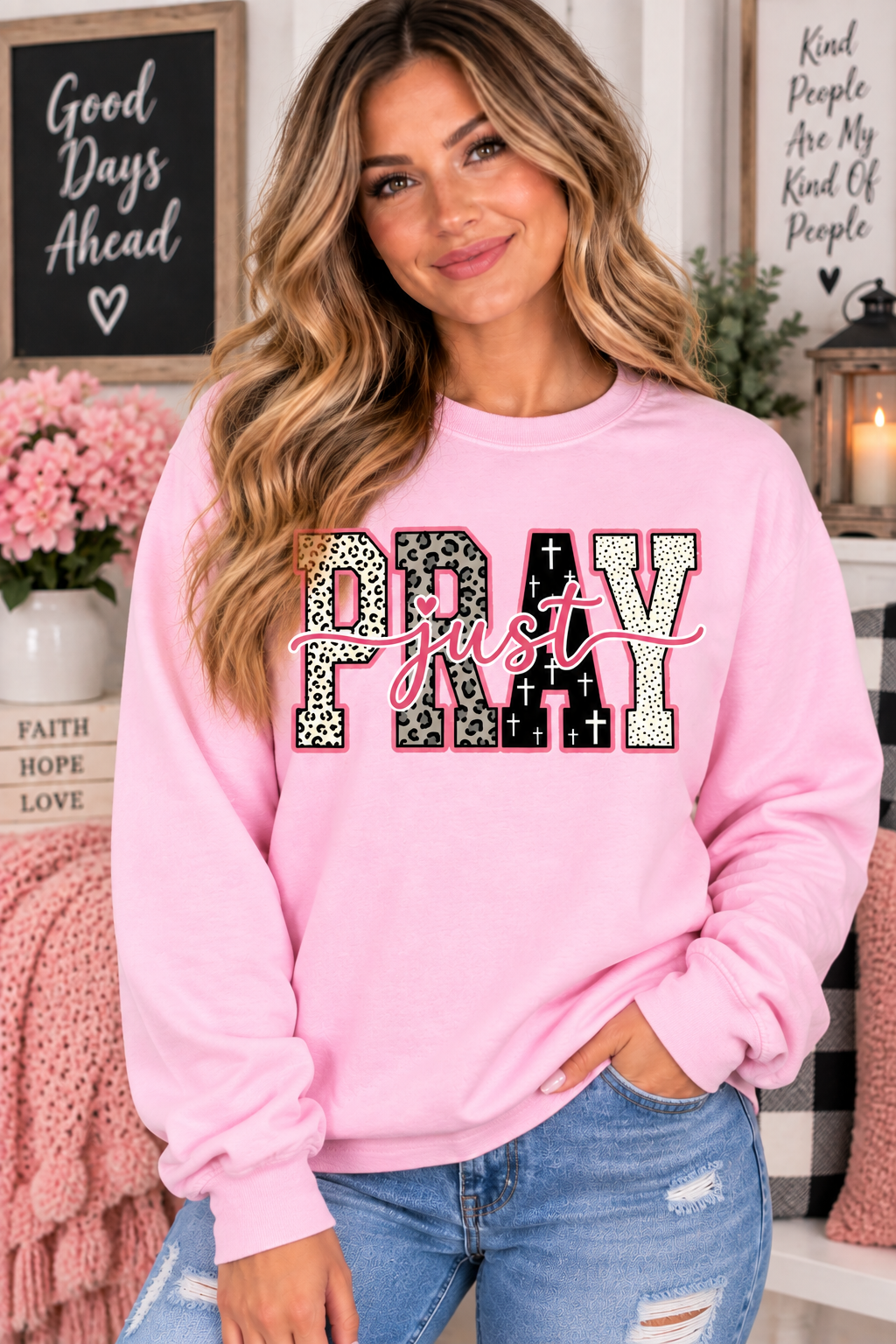 Just Pray Graphic Tee/Sweatshirt