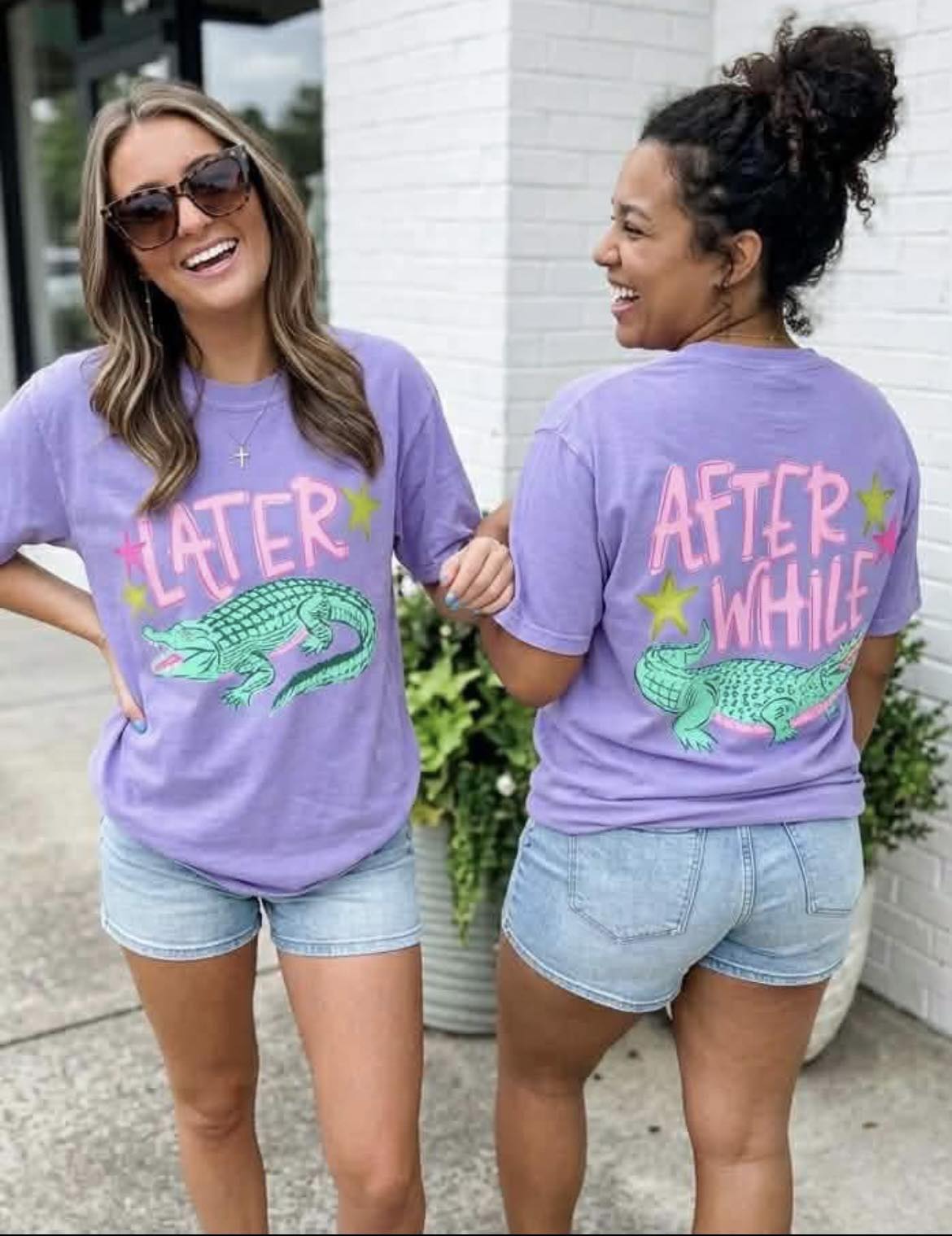 Later Gator After While Crocodile Tee
