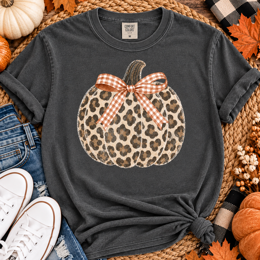 Leopard Pumpkin Graphic Shirt
