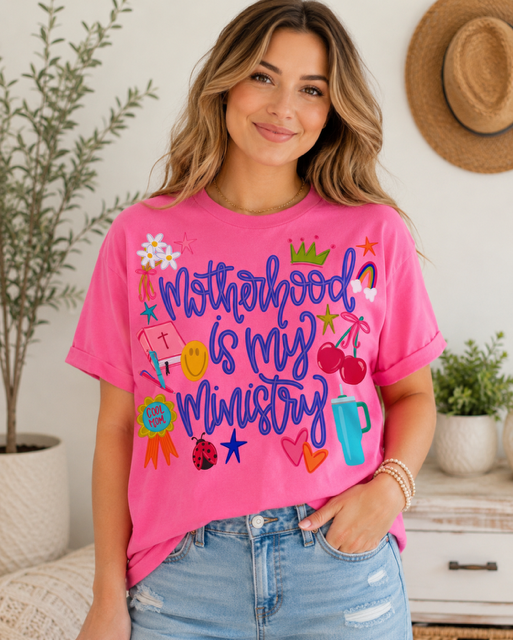 Motherhood is My Ministry Tee