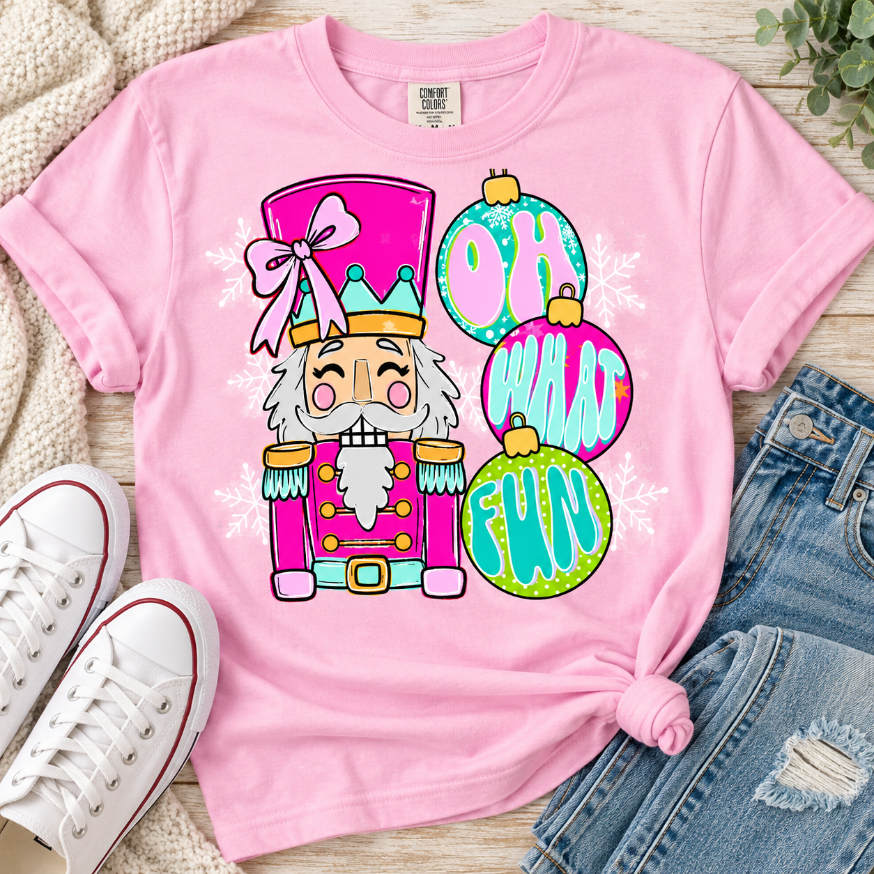 Oh What Fun! Nutcracker Graphic Shirt