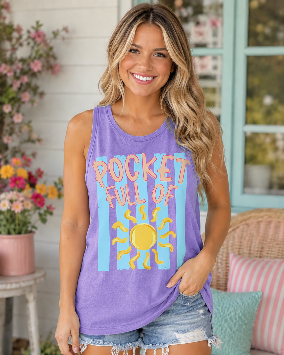 Pocket Full of Sunshine Tank