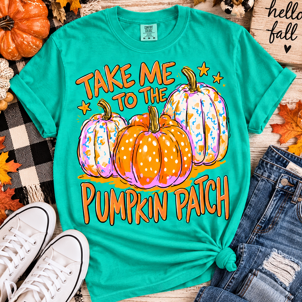 Take Me to the Pumpkin Patch Graphic Tee