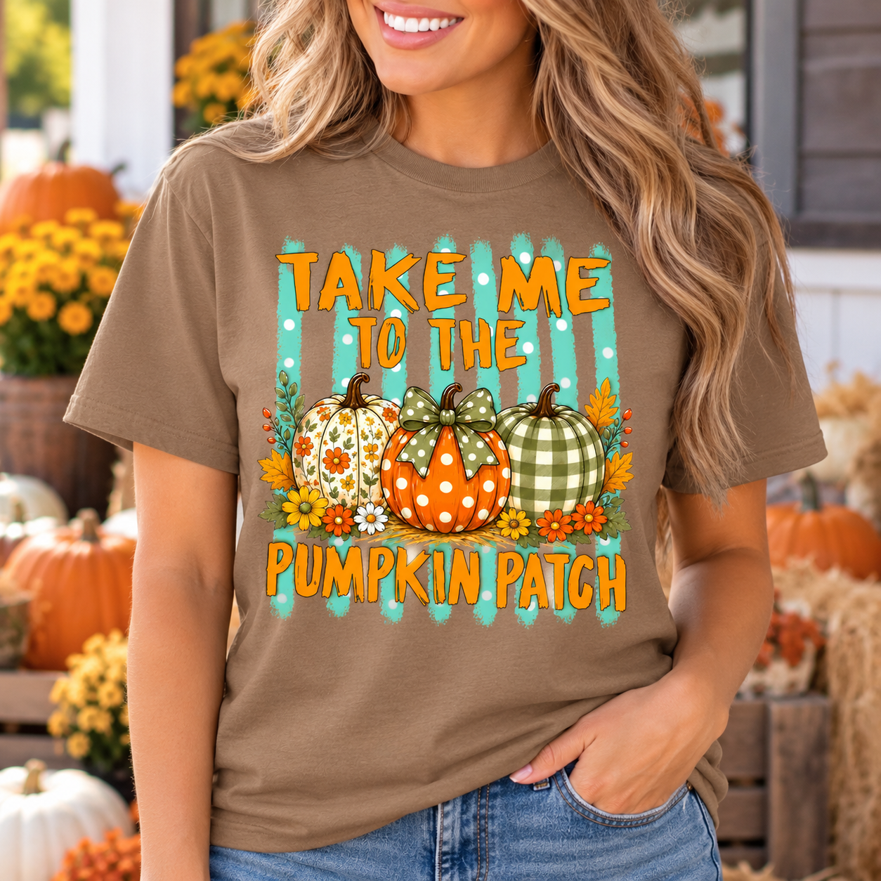 Take Me to the Pumpkin Patch Graphic Tee/Sweatshirt