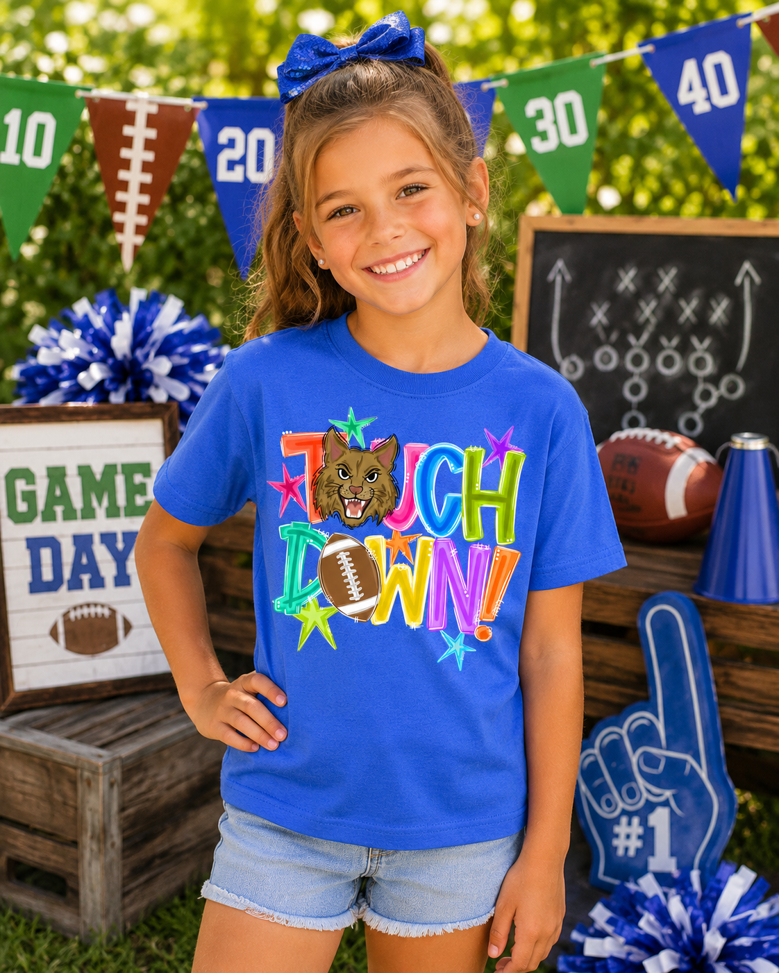 Touchdown Wildcats Tee Youth/Adult