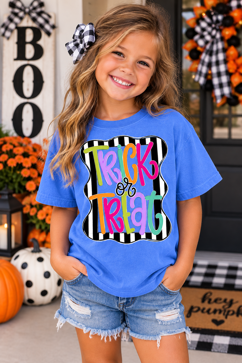 Trick or Treat Frame Graphic Tee YOUTH & ADULT