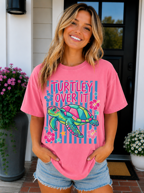 Turtley Over It Tee