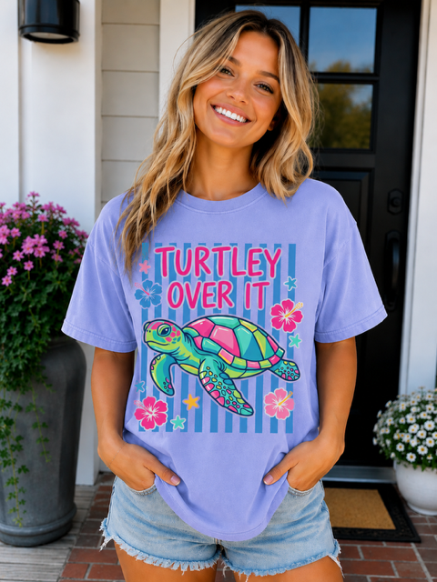 Turtley Over It Tee