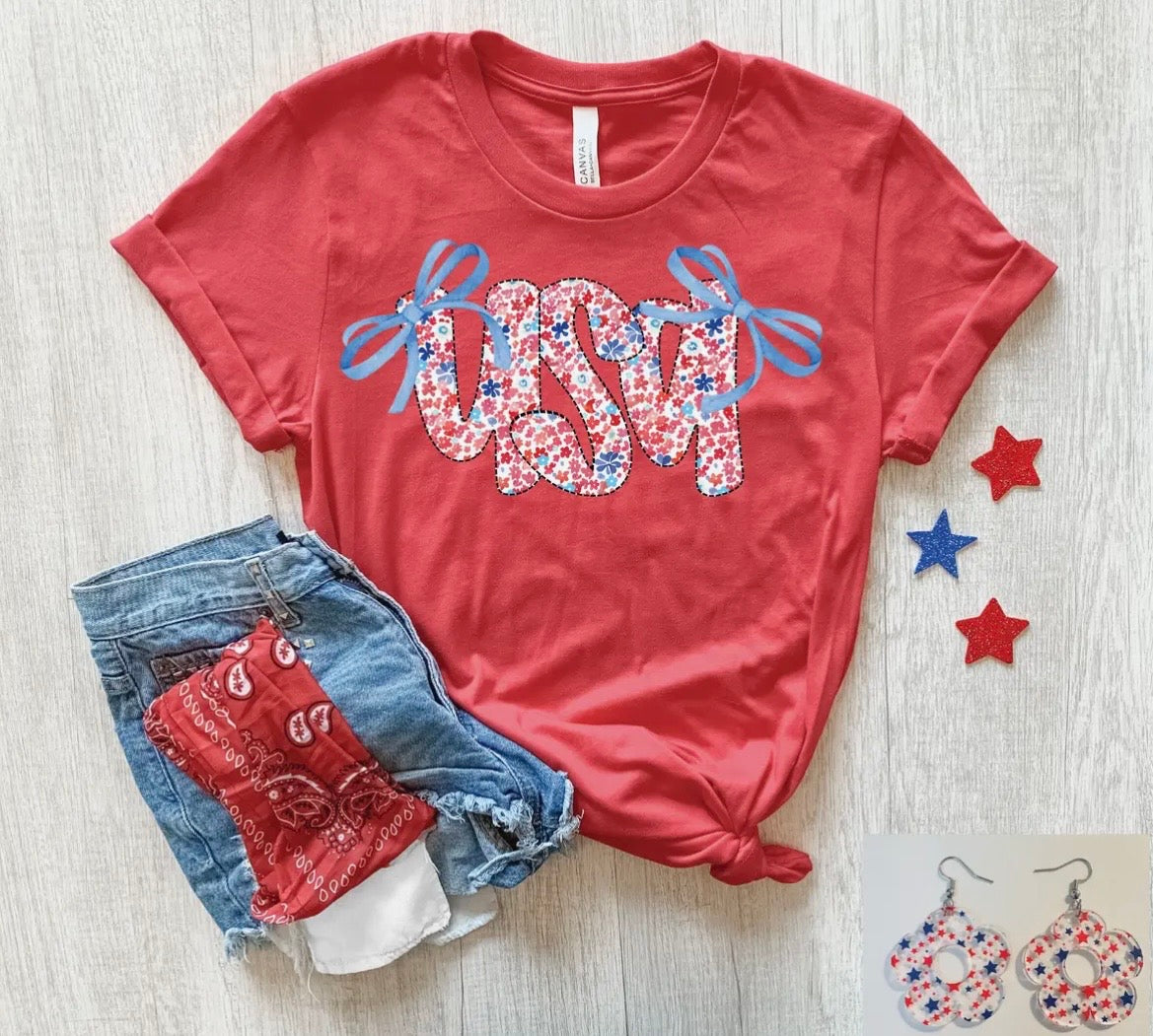 USA Coquette Tee