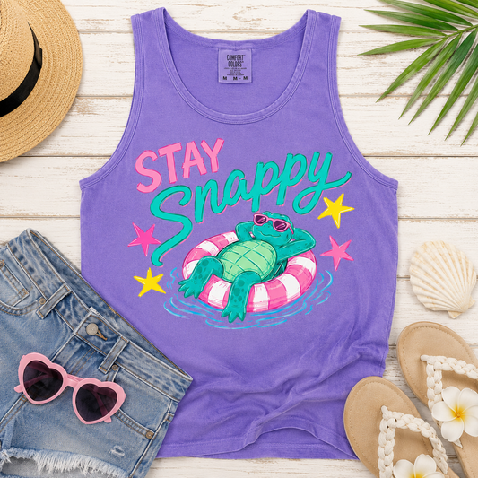 Preppy Stay Snappy Turtle Tank