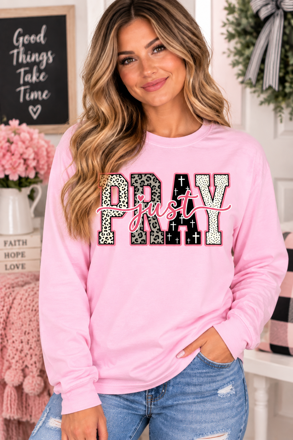 Just Pray Graphic Tee/Sweatshirt